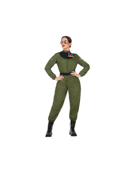 Costume for Adults Th3 Party Green (2 Pieces)