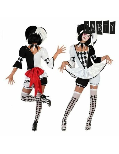 Costume per Adulti Th3 Party Multicolore Circo (4 Pezzi)