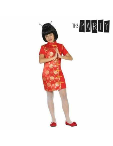 Costume for Children Chinese Woman Red