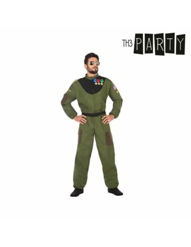 Costume for Adults Th3 Party Green (2 Pieces)