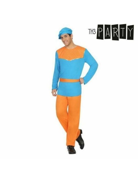 Costume per Adulti Th3 Party Azzurro Natale (4 Pezzi)