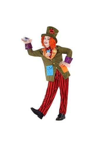 Costume for Children Crazy male milliner (4 Pcs)