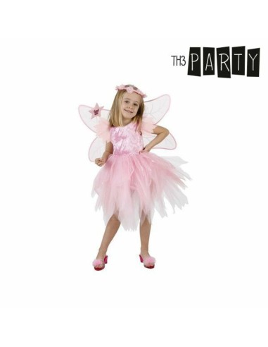 Costume per Bambini Fata Rosa