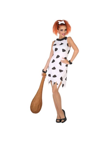 Costume for Adults White (1 pc) Caveman