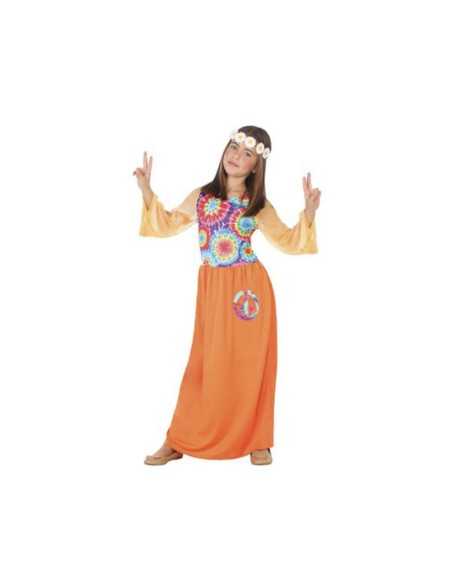 Déguisement pour Enfants Hippie Orange (1 Pc)