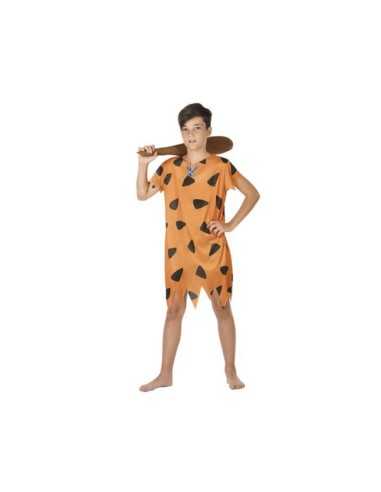 Costume for Children Caveman Orange (1 Pc)