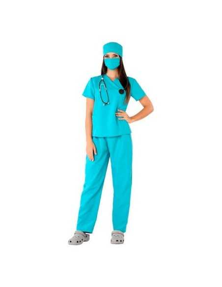 Costume per Adulti 115538 Azzurro (4 Pezzi)