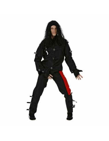 Costume for Adults 110866 Black (2 pcs) Pop Star