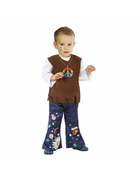 Costume for Babies Hippie Multicolour