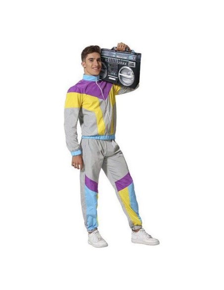 Costume for Adults Grey 80s