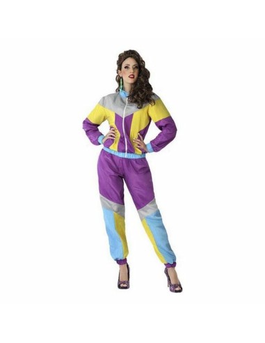 Costume for Adults Purple 80s