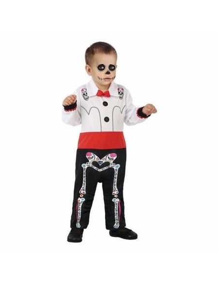 Costume for Children Multicolour Skeleton