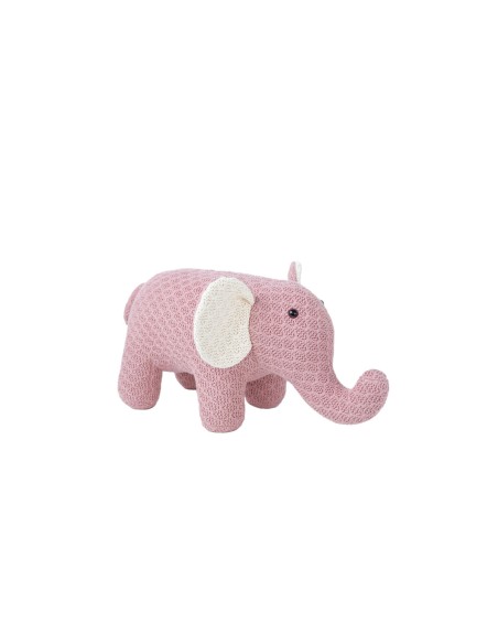 Plüschtier Crochetts AMIGURUMIS MINI Weiß Elefant 48 x 23 x 26 cm