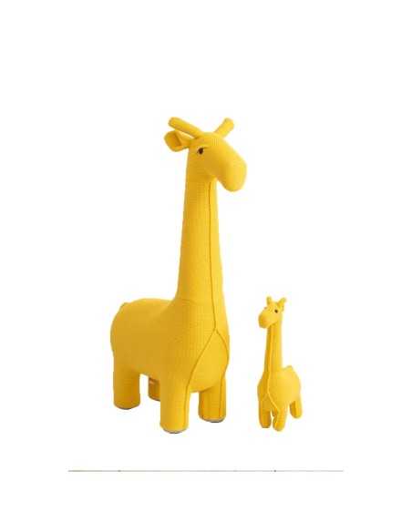 Jouet Peluche Crochetts AMIGURUMIS PACK Jaune Girafe 53 x 16 x 55 cm 90 x 33 x 128 cm 2 Pièces