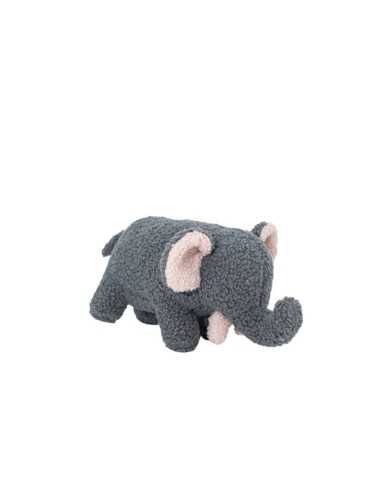 Fluffy toy Crochetts Bebe Brown Elephant 27 x 13 x 11 cm