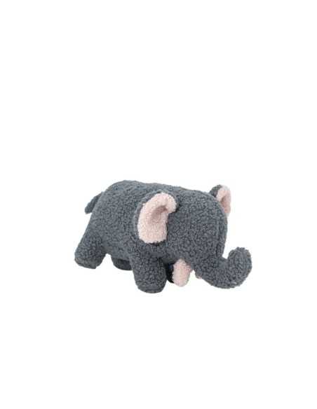 Fluffy toy Crochetts Bebe Brown Elephant 27 x 13 x 11 cm