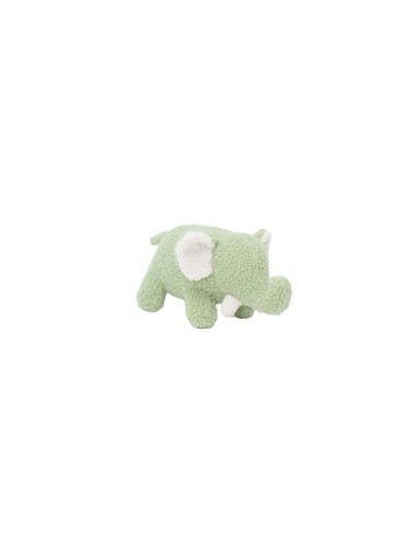 Jouet Peluche Crochetts Bebe Vert Eléphant 27 x 13 x 11 cm