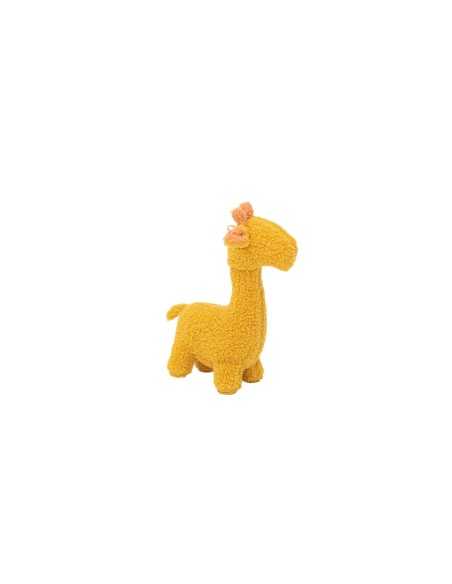 Jouet Peluche Crochetts Bebe Jaune Girafe 28 x 32 x 19 cm