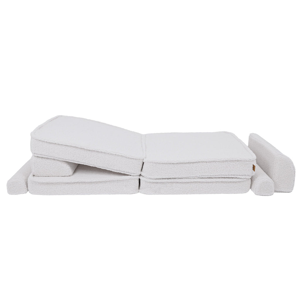 Large Modular Sofa for Kids - Premium Bearly White
