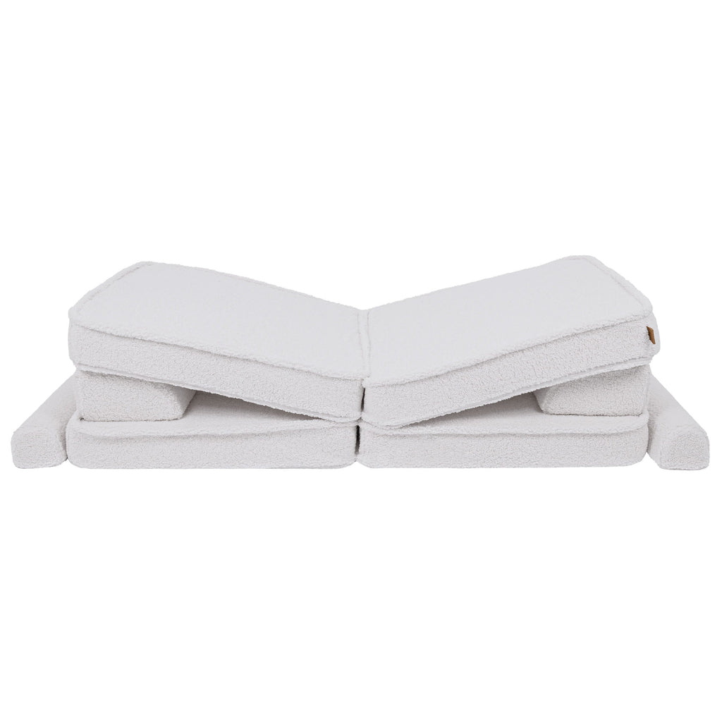 Large Modular Sofa for Kids - Premium Bearly White