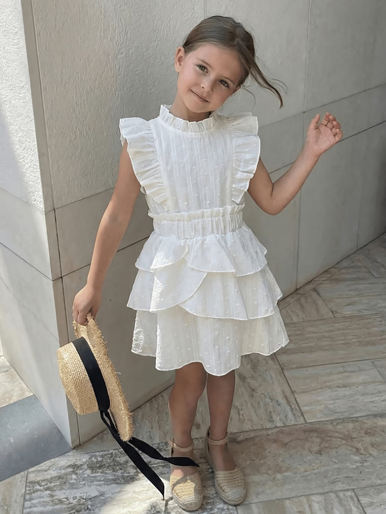 Mädchen Set Kuchenrock Rüschen Landhausstil
