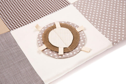 Baby Activity Mat, 120x120cm - Brown