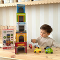 City Vehicles in Boxes Puzzle Cubes