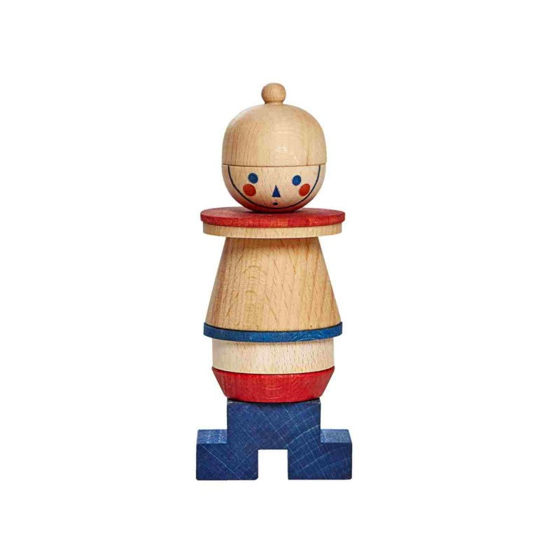 LALA Stick Figure Puzzle - Blue