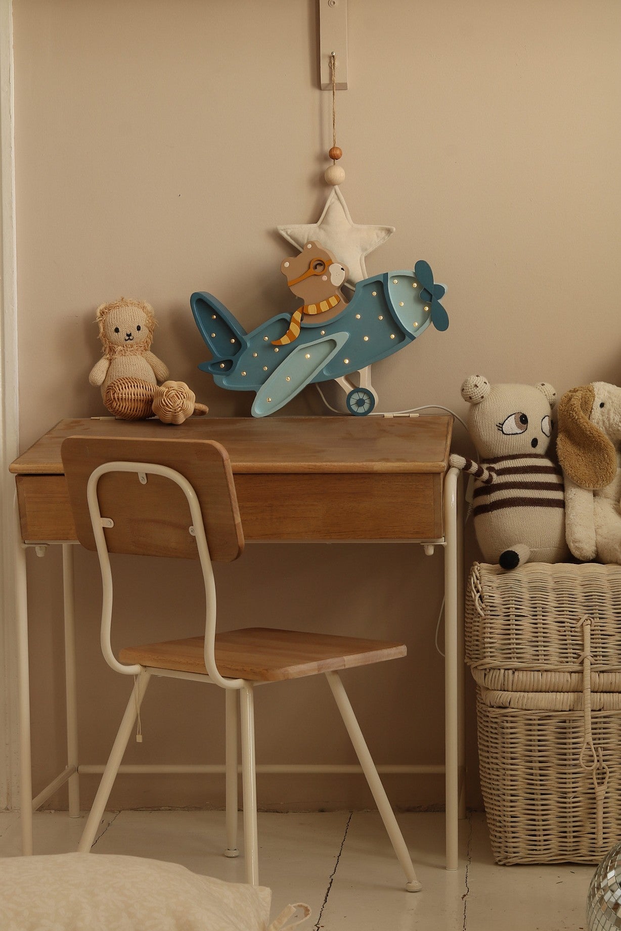 Little Lights Vintage Aircraft Lamp