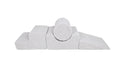 MeowBaby® Bearly Shape Set with 4 Elements - White