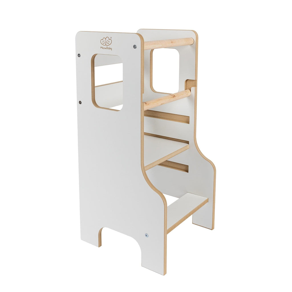 MeowBaby® Kitchen Helper – Educational Kitchen Tower for Children, MDF board