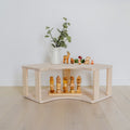 Modular Montessori Shelf Corner - 2 Shelves