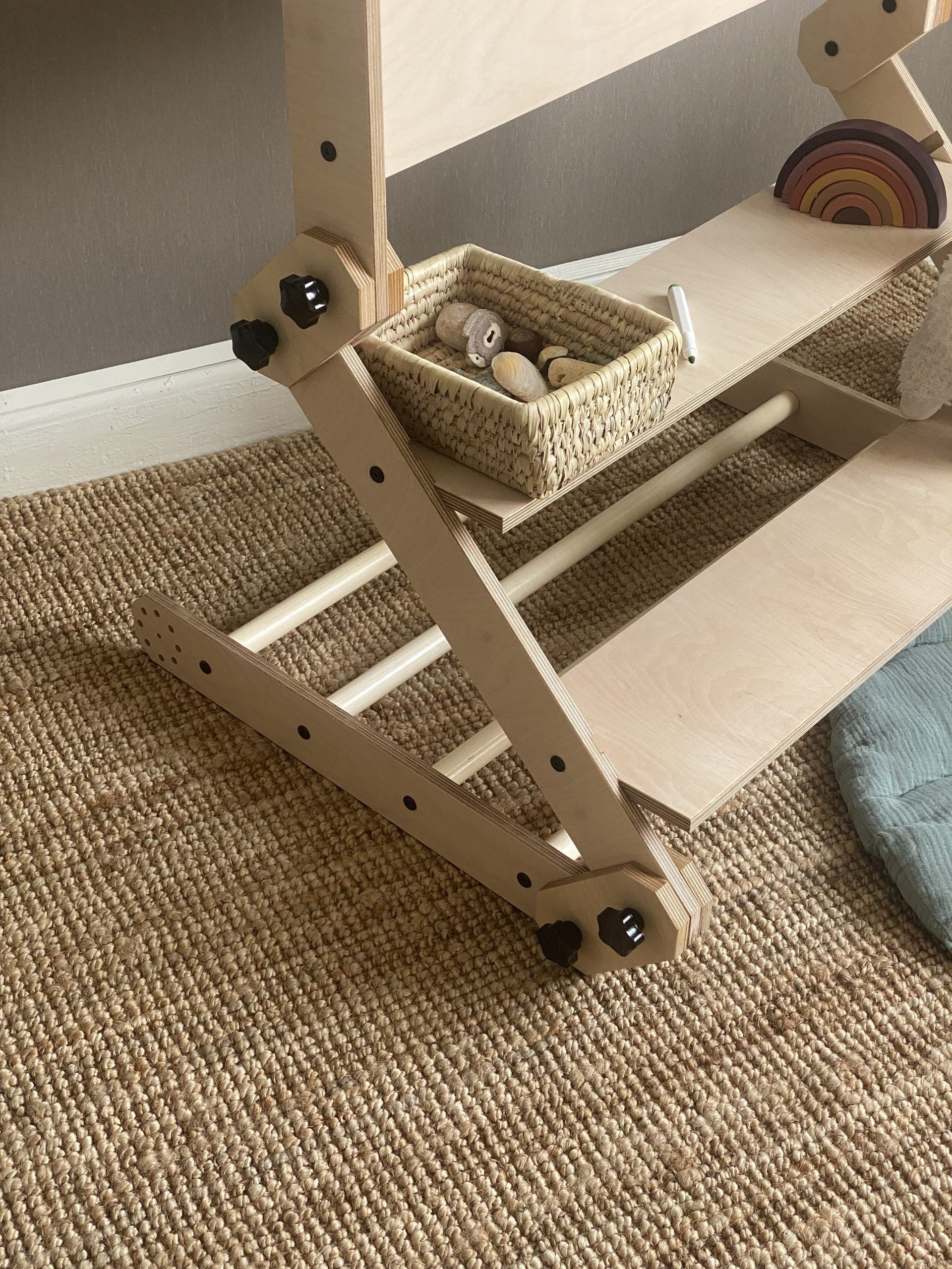 Montessori Climbing Set / Table / Drawing Board NABU