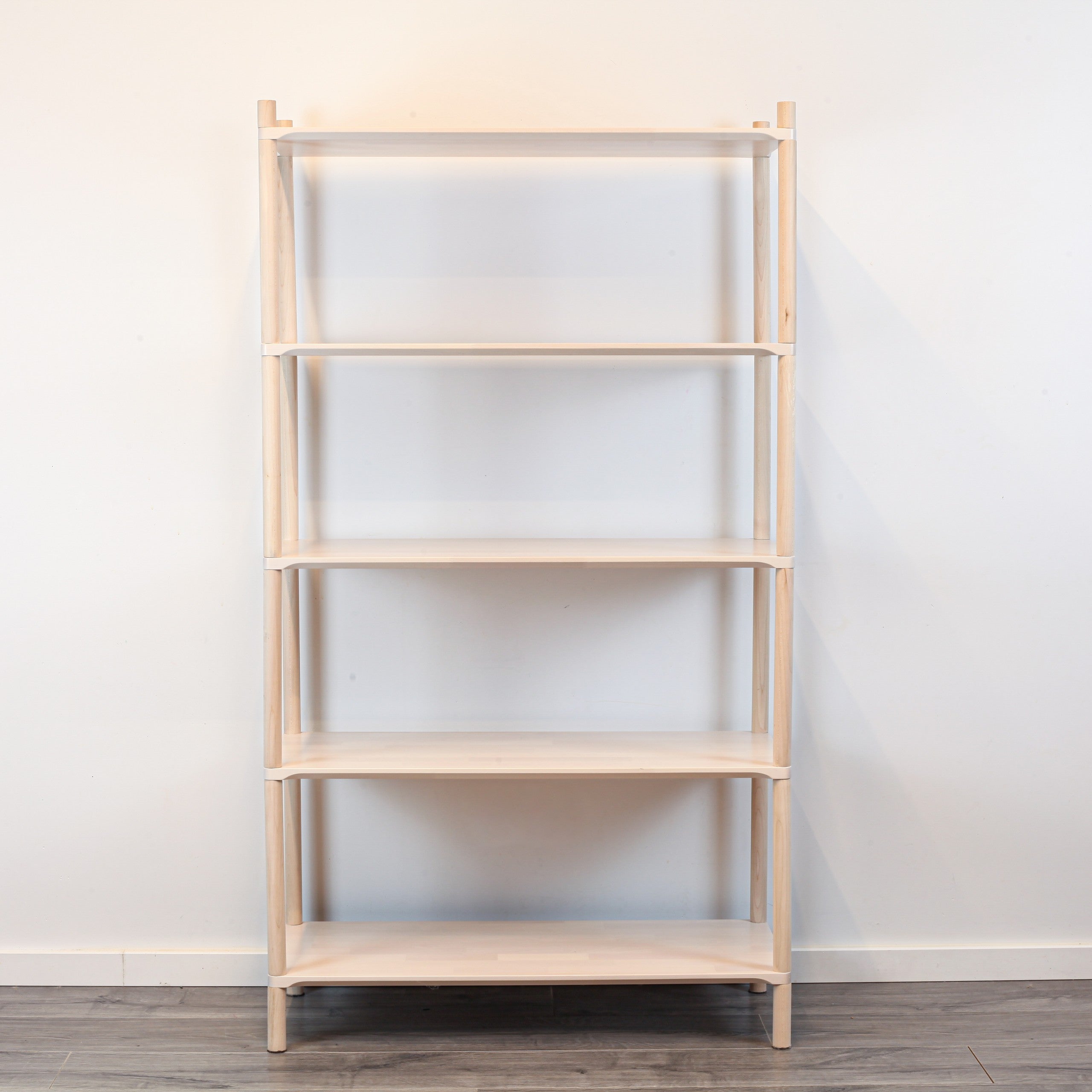 Montessori-Inspired Wooden Shelving Unit Medium, 5 Shelves