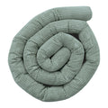 Protective Roll Bumper for Baby Crib – Olive Green
