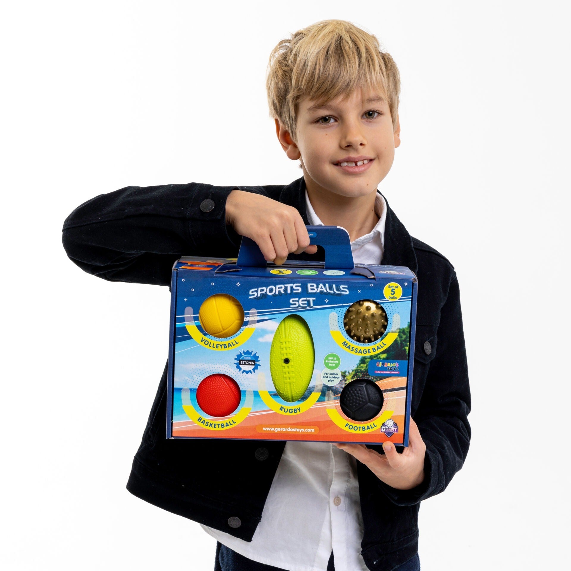 Sports Balls Set 5 pcs for Kids