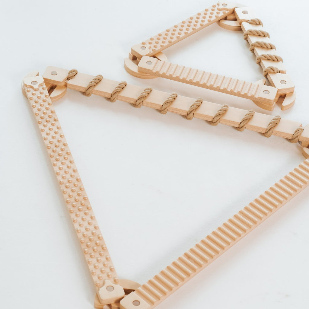 TipiToo® Large Balance Beam 3 Piece Set - Jute Rope