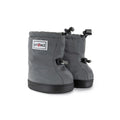 Toddler Puffer Booties - Reflective Silver